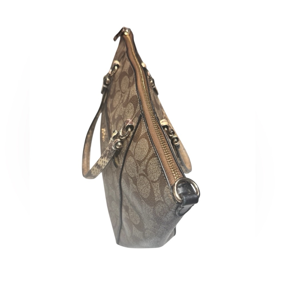Coach Women's Signature Prairie Satchel - Picture 10 of 12